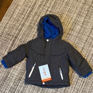 Cat & Jack Dark Blue Heavyweight Jacket for snow or ski